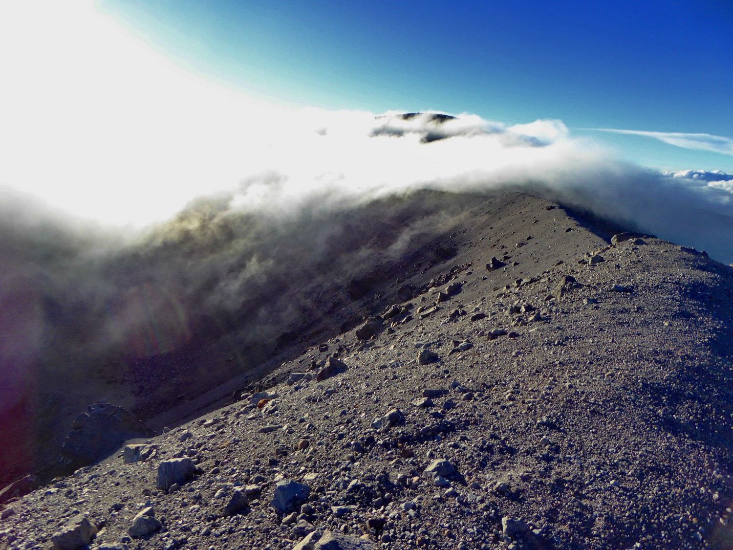 Main summit of Volcan Puracé